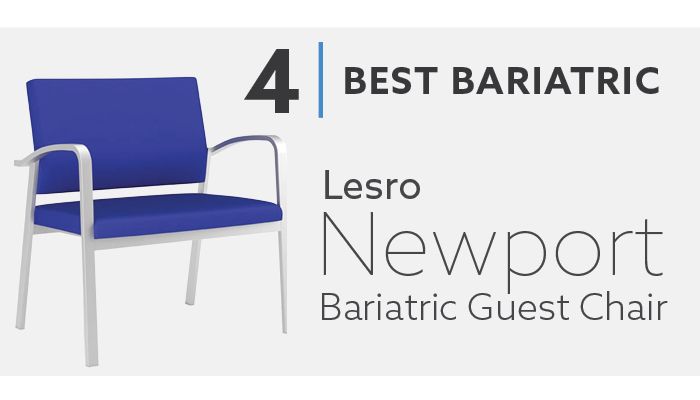 #4 Lesro Newport Best Modern Guest Chair