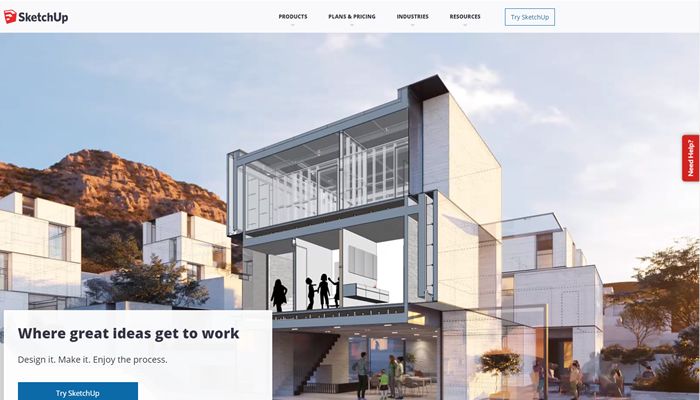 SketchUp Best Online Office Planner Tool in 2019