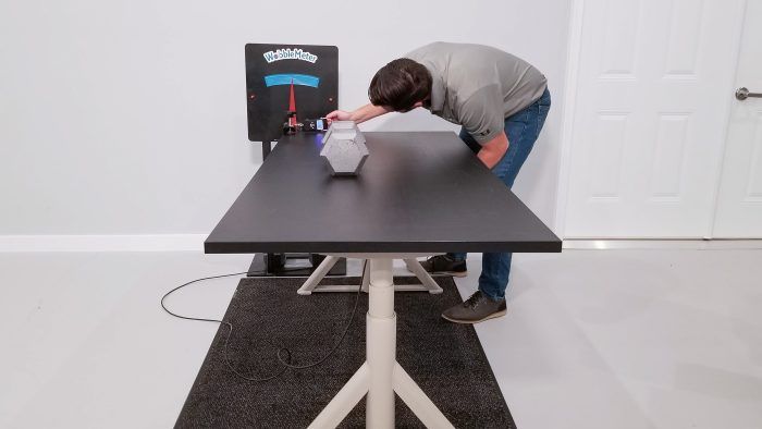 IKEA Idasen Rocking Deflection Test Setup @ 30"