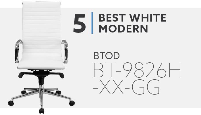 Best Modern White Office Chair BT 9826H Chair
