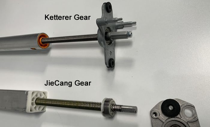 Gears Shown From Top View