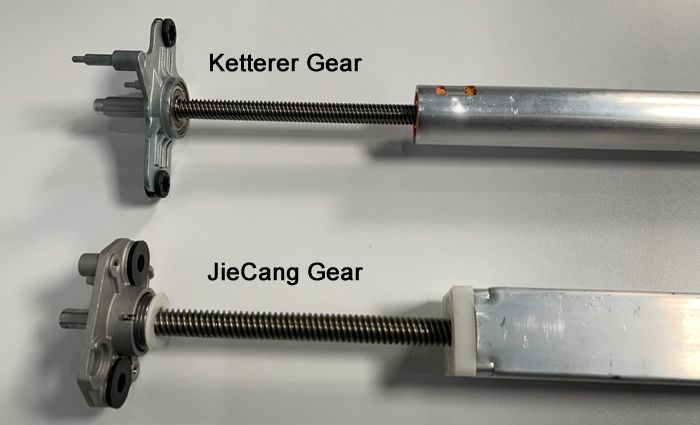 Ketterer vs JieCang Gear System