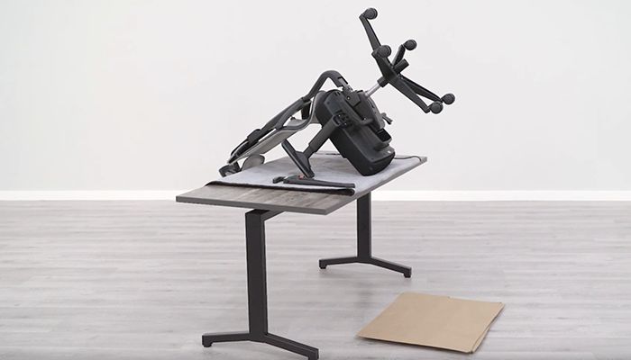 Step 1 - Protect your surface and floor