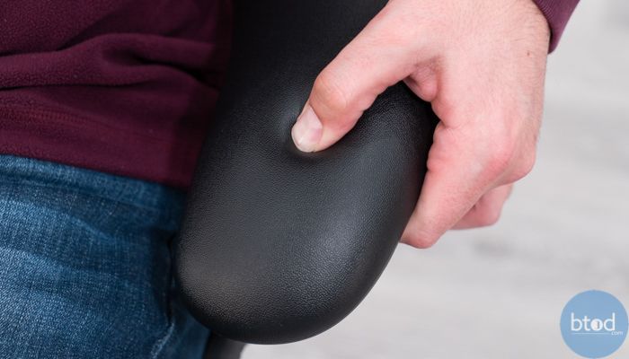 Pushing Down on Mirra 2's Arm Pads