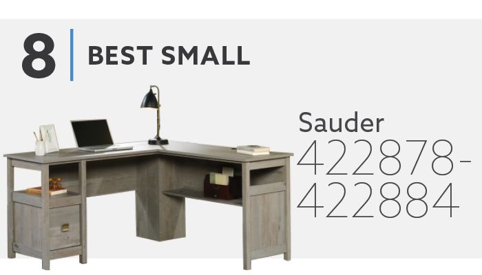 #8 Best Small L Shaped Desk - Sauder Cannery