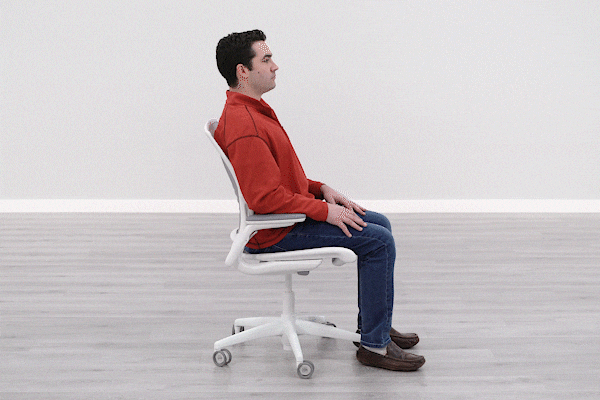 Humanscale Diffrient World Mesh Recline Motion