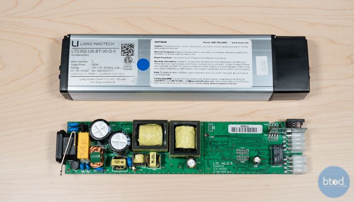 Aluminum Control Box and Front Side of Circuit Board