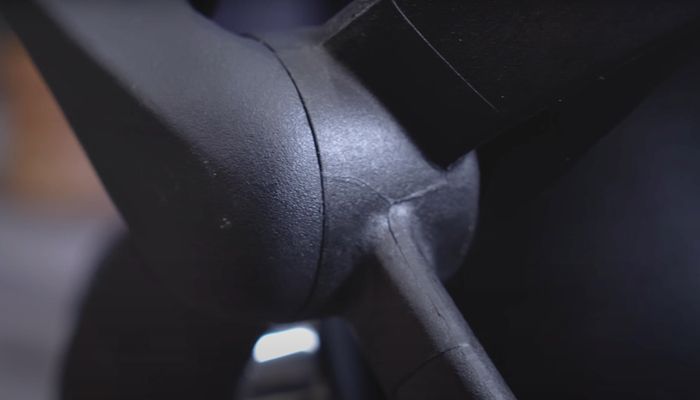 Close Up of Frame on All33 Backstrong