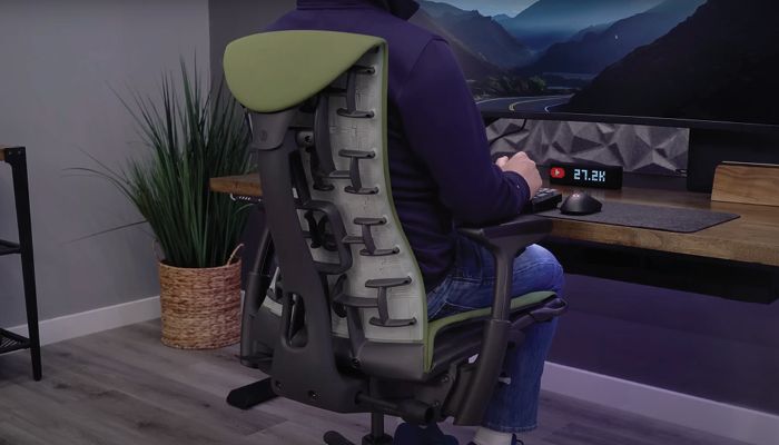 The Aeron has 3 levels of adjustment