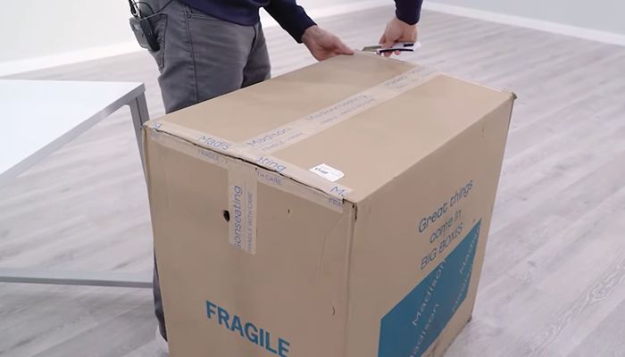 Opening the Ebay Steelcase Leap Chair
