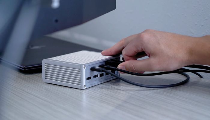 The Caldigit Thunderbolt Dock