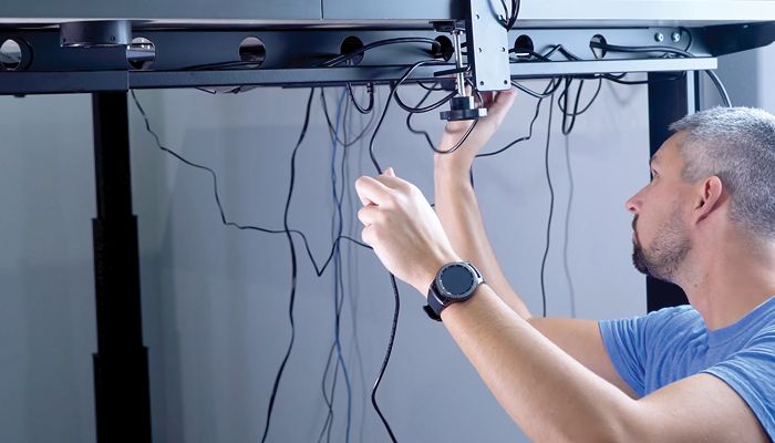 Disconnecting all cables