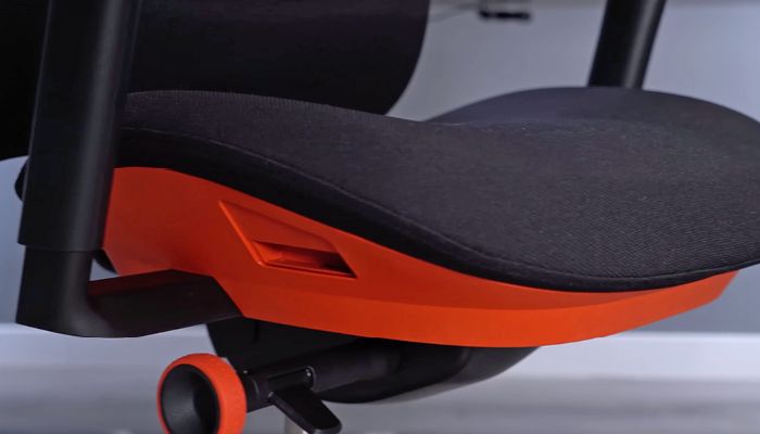 The ergonomic seat design