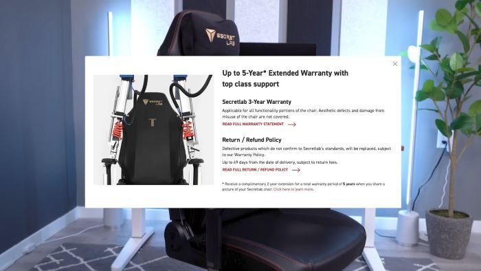 Titan warranty