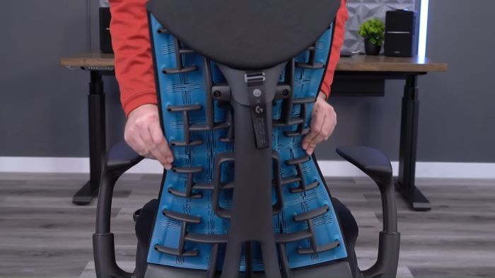 Attractive backrest