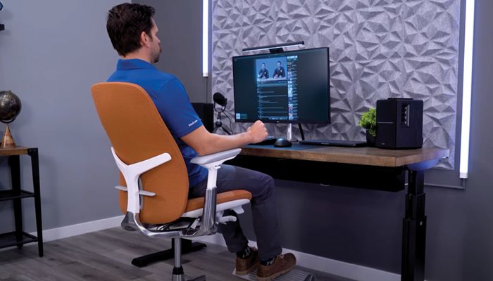 Using the forward tilt with my footrest