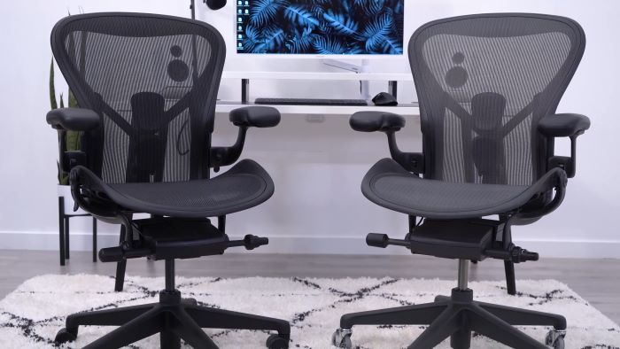 Herman Miller Aeron office and gaming chairs