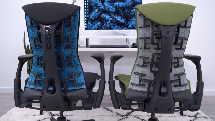 Herman Miller Embody gaming and office chairs