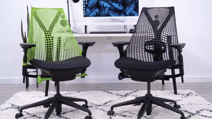 The Sayl gaming and office chairs