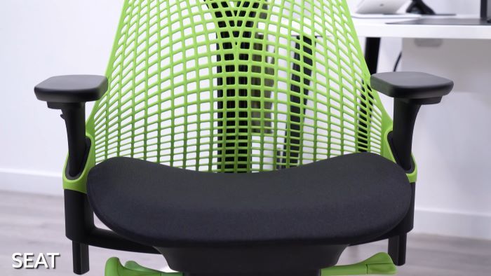 The Sayl gaming chair seat