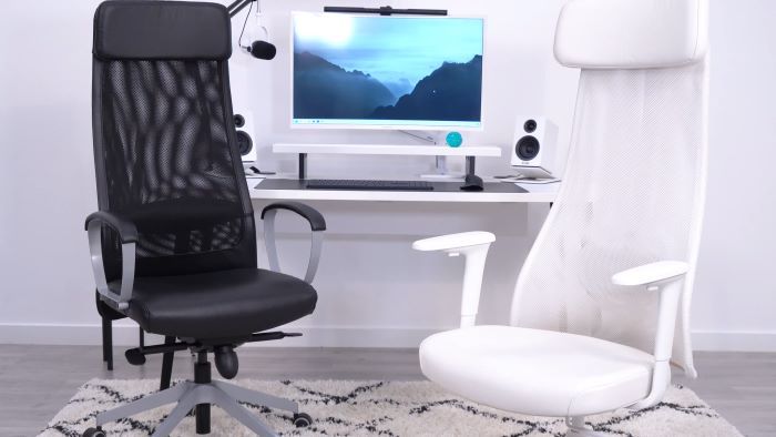 The Markus and Jarvfjallet office chairs