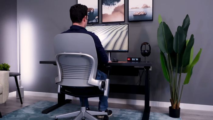 Steelcase Leap office chair offers proper sitting posture