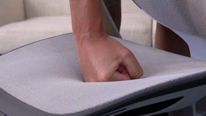 The seat is made soft