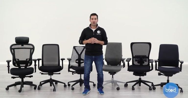 Office chairs that accommodate cross legged sitting
