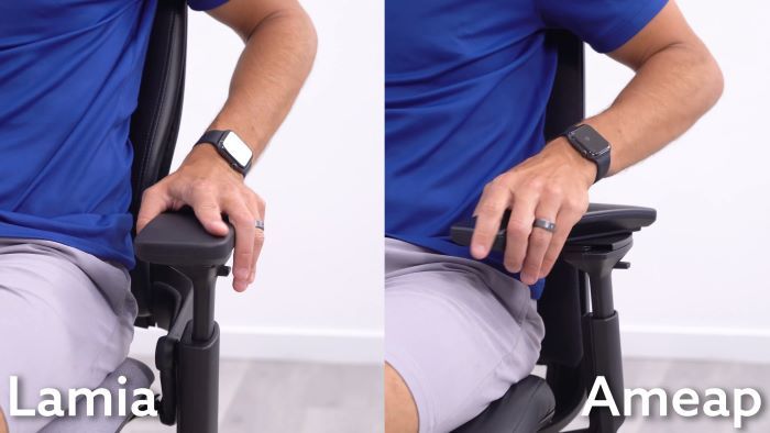 Lamia and Ameap arms have adjustable arms