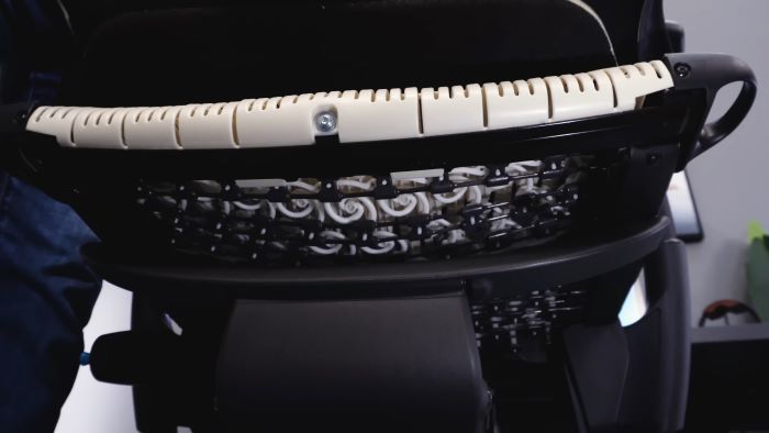 The Embody gaming chair has a pixelated support system