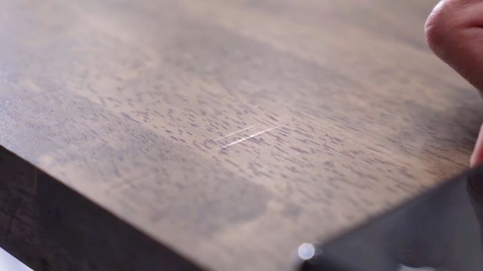 Monitor arms can cause damage to a desk