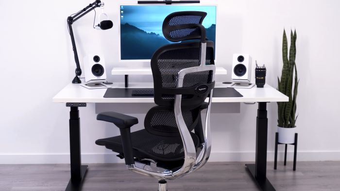 Aluminum was added to the build of the chair