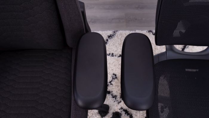 Arms on the Fujin Pro stand out while the Iskar are not comfortable