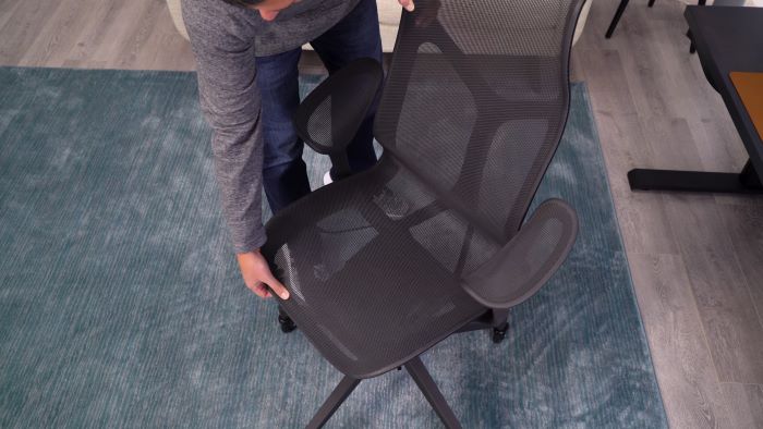 Comfortable front edge