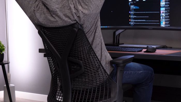 Backrest is flexible