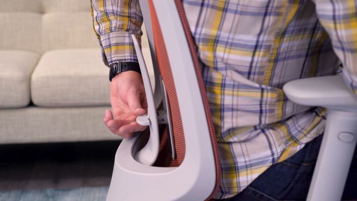 Verus has an adjustable lumbar