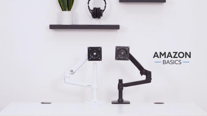 Ergotron compared to the AmazonBasics