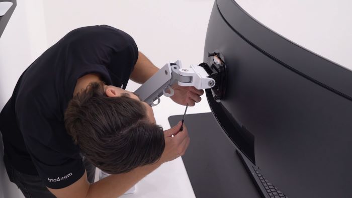 Made to hold a large monitor