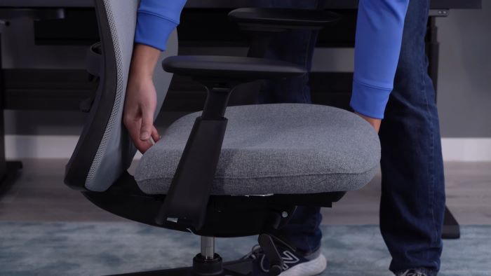 Seat depth adjustment option