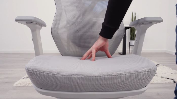 Seat is hard and uncomfortable